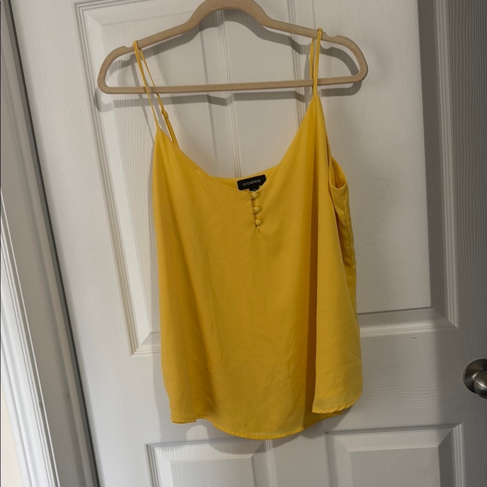 Lush Sunny Yellow Camisole Top